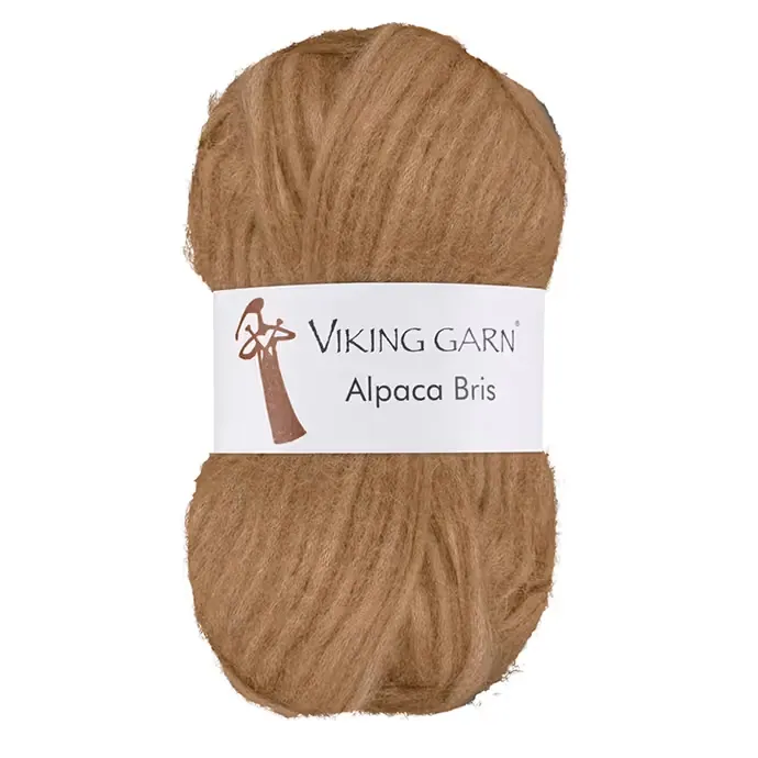 Alpaca Bris i fargen Camel 311