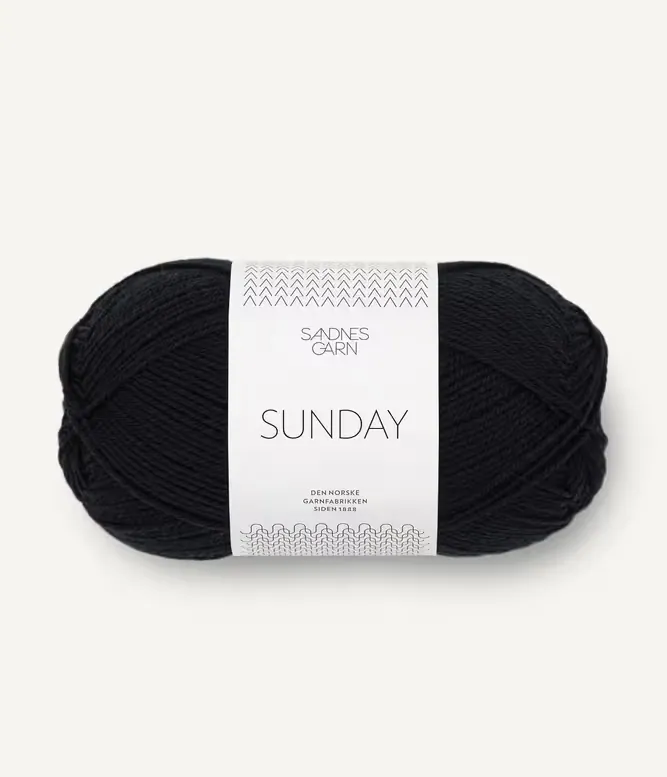 Sunday i fargen Svart 1099