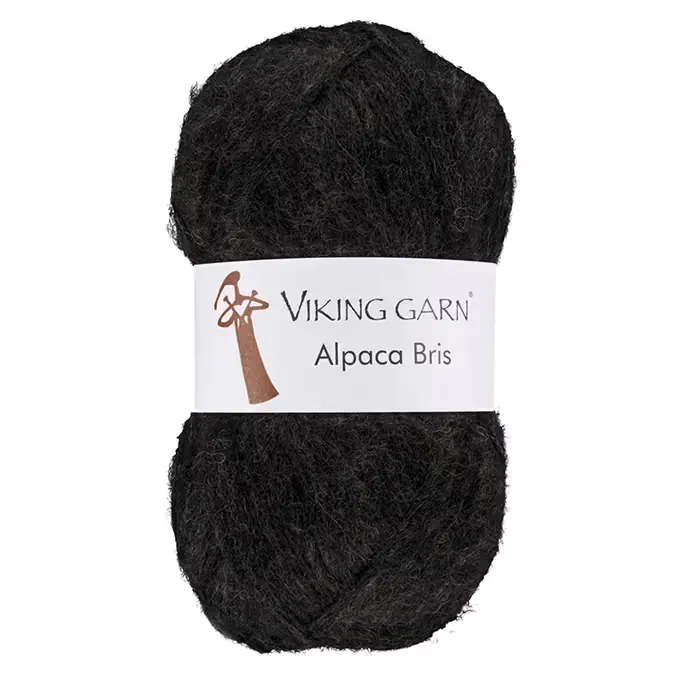 Alpaca Bris i fargen Koks 317