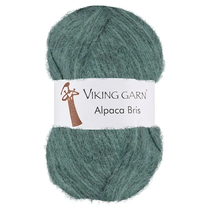 Alpaca Bris i fargen Petrol 338