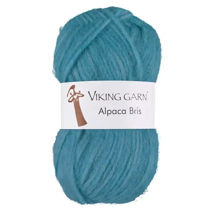 Alpaca Bris i fargen Lys turkis 328
