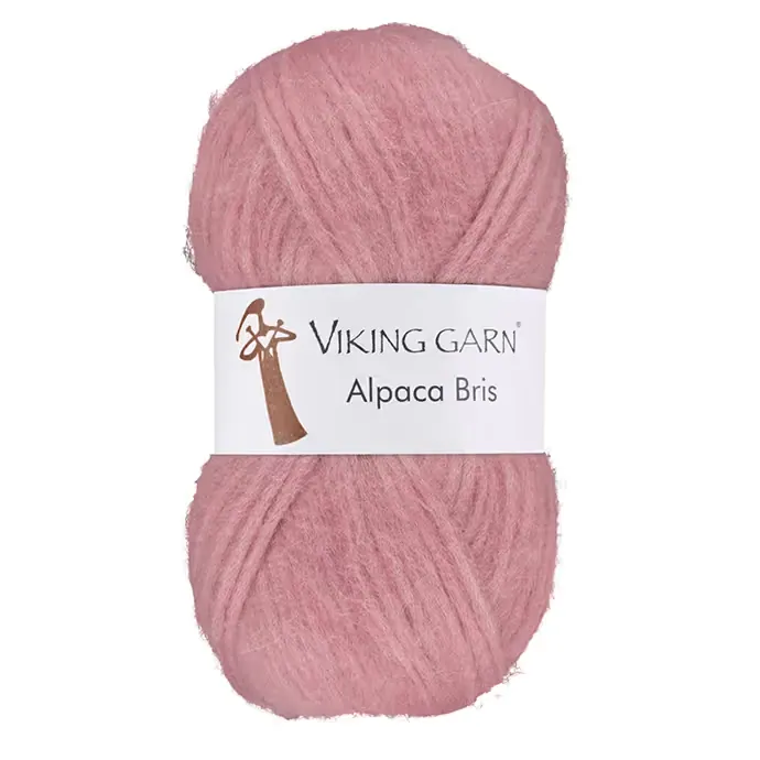 Alpaca Bris i fargen Lys gammel rosa 374