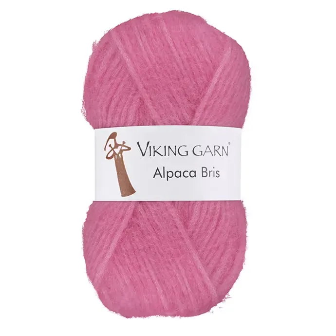 Alpaca Bris i fargen Rosa 361