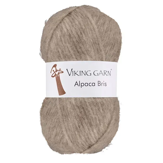 Alpaca Bris i fargen Beige 307