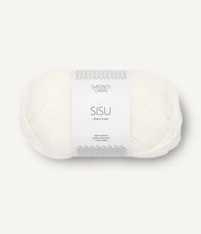 Sisu i fargen Optisk hvit 1001