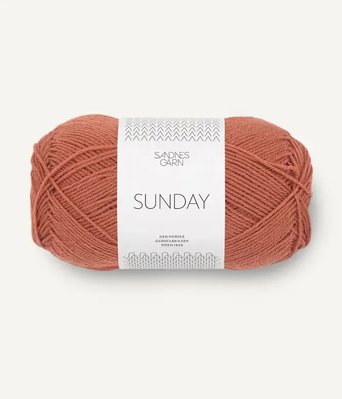 Sunday i fargen Lys kobberbrun 3535